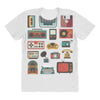 vintage electronic retro technology All Over Women's T-shirt