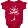 white tree of gondor Baby Bodysuit