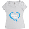 Coming Soon Baby Boy Women's Triblend Scoop T-shirt