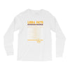 Libra Facts Zodiac Long Sleeve Shirts
