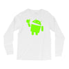 android eats apple Long Sleeve Shirts