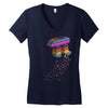 pi &ntilde;ata Women's V-Neck T-Shirt