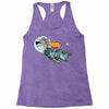 astronaut dog Racerback Tank