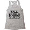 S.O.S. Save Our Students Racerback Tank