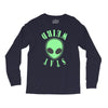 stay weird alien girls Long Sleeve Shirts