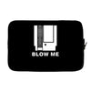 blow me nintendo nes Laptop sleeve