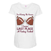 fantasy football Maternity Scoop Neck T-shirt