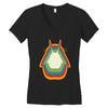Totoro Retro Women's V-Neck T-Shirt