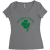irish girl Women's Triblend Scoop T-shirt