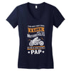 There Aren't Many Things I Love More Than Motorcycles Women's V-Neck T-Shirt