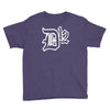 new d12 rap hip hop music classic logo Youth Tee