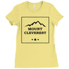 Mount Cleverest Ladies Fitted T-Shirt