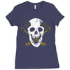 skull axe Ladies Fitted T-Shirt
