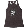 evil skull Racerback Tank