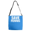 save ferris beuller beuler pop culture cult beuller's day off gift ret Adjustable Strap Totes