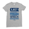 eject yourself Ladies Fitted T-Shirt