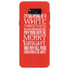 white christmas Samsung Galaxy S8