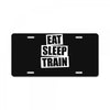 v5 eat sleep train License Plate
