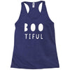 boo tiful halloween Racerback Tank