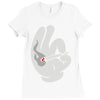 mickey mouse high pop Ladies Fitted T-Shirt