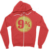 nine and three quarters Zipper Hoodie