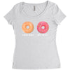 your wife my wife donuts Women's Triblend Scoop T-shirt