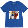 star spangled hammered V-Neck Tee