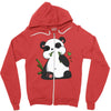 panda (2) Zipper Hoodie