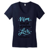 Mom Great Job I'm Awesome Love Happy Mother's Day Women's V-Neck T-Shirt