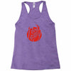 red means scary Racerback Tank