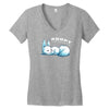 adopt a crystal critter Women's V-Neck T-Shirt