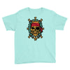 pirate bones skull Youth Tee