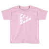 sheldon dreieck big bang theory triforce illusion 3d nerd fun usa Toddler T-shirt