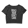 boat hair don't care Crop Top