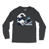 Great White Wave Shark Long Sleeve Shirts