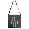 master swords Adjustable Strap Totes