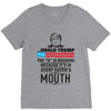 Donald trump The D Is Missing V-Neck Tee