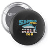 sharks will kill you Pin-back button