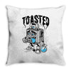 toasted Throw Pillow