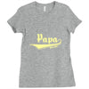 papa Ladies Fitted T-Shirt