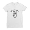 i'm this many Ladies Fitted T-Shirt
