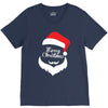 santa claus merry christmas V-Neck Tee