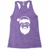 santa hipster Racerback Tank
