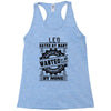 Leo Hated By Many Wanted By Plenty Racerback Tank