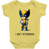 i don't do mornings Baby Bodysuit