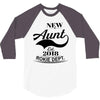 New Aunt 2018 Rokie Dept. 3/4 Sleeve Shirt