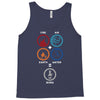 Bong Mathematics design with Earth, Fire, Air, Water and bong icons Tank Top