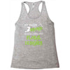 my broom broke Racerback Tank