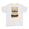 My Daughter Is Super Awesome Her Stepmom Youth Tee