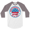 usa fourth of july 3/4 Sleeve Shirt